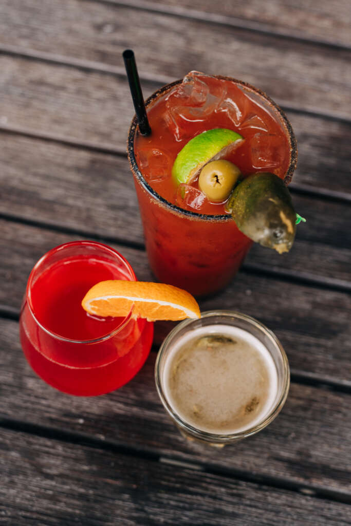 BLVD Tavern Bloody Mary and Mimosa Bar