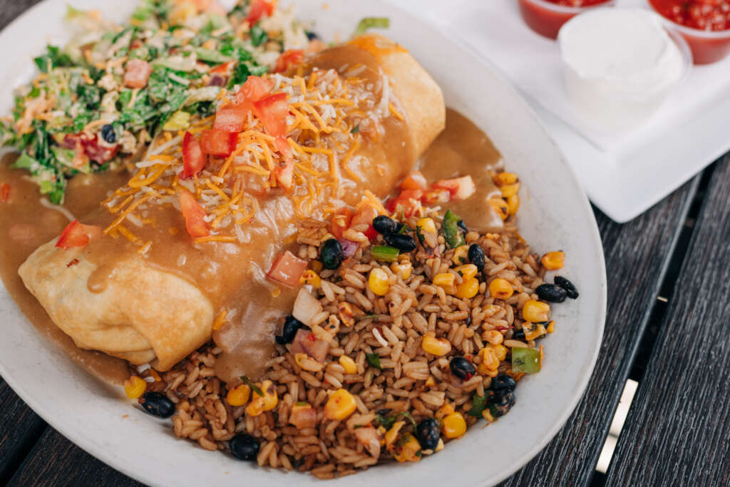 BLVD Tavern Chimichanga