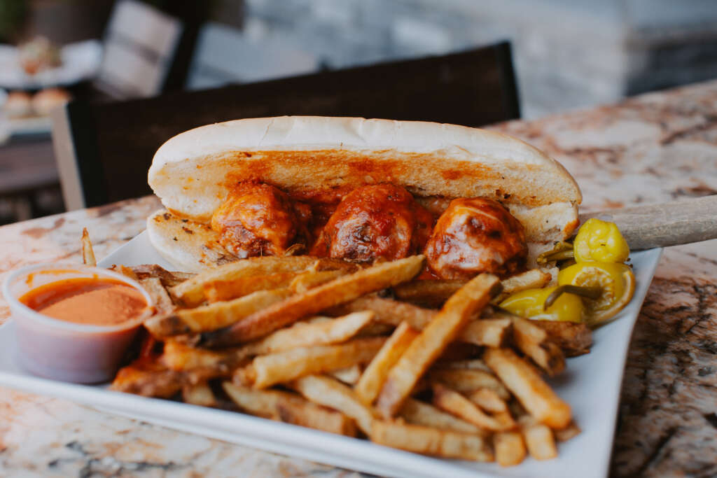 BLVD Tavern Meatball Sub