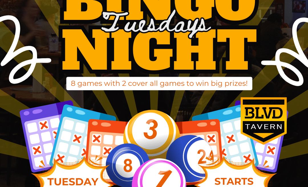 people playing bingo at BLVD Tavern in West St. Paul, MN