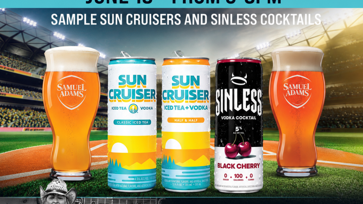 Free Sun Cruiser & Sinless Vodka Cocktail sampling event at BLVD Tavern in St. Paul, June 18, 6–8PM